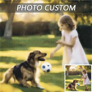 Custom Diamond Painting Kits Full Drill for Adults, Personalized Photo Customized Diamond Painting, Private Custom Your Own Picture 