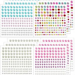 Factory wholesale Self Adhesive Pearl Stickers for Crafts