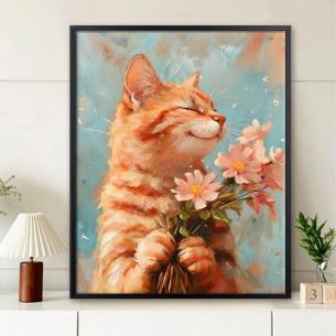 Hot Sale Cute Animal Paint by Numbers Kits for Adults