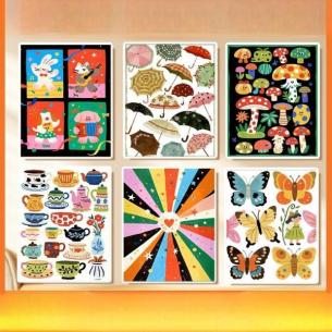 Wholesale Daily Life Paint by number kits with frame and frameless for home decor
