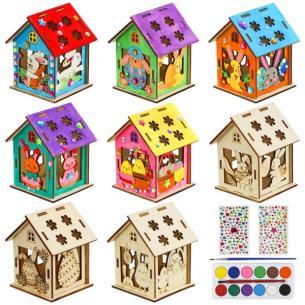 Creative DIY Puzzle 3D House Kit for Home & Store Holiday Promotion Activity