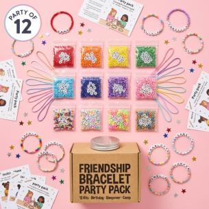Friendship Bracelet Party Pack 12 Birthday Party Favor DIY Kit OEM