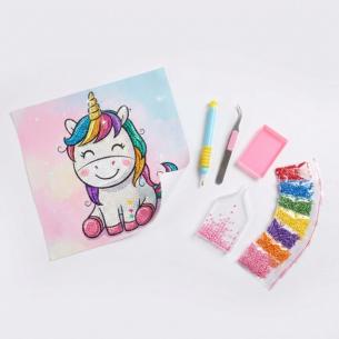 5D Diamond Painting Kit | Kids Cartoon Unicorn Dinosaur | Wholesale Custom