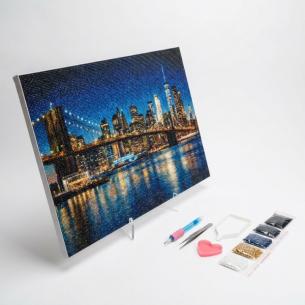 5D Diamond Painting Kit | City Skyline Night View Series | Custom OEM