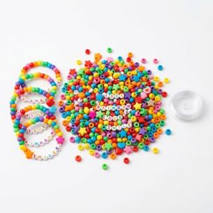 Wholesale Friendship Bracelet Beads  Letter Bead Kit  Kids DIY OE