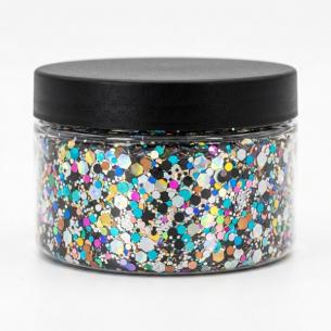 Chunky Resin Pro Glitter Mix — Multi-Size Hex Flake Artist-Grade for Epoxy, River Tables & Geode