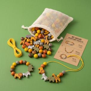 Wooden Bead Kit — Safari Adventure