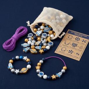 Wooden Bead Kit — Space Explorer