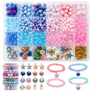 Wholesale Ocean Theme Bracelet Bead Kit