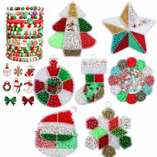 Wholesale Christmas Shaped Bead Kit Assortment