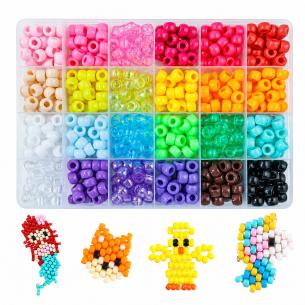 Wholesale 24-Color Pony Bead Kit