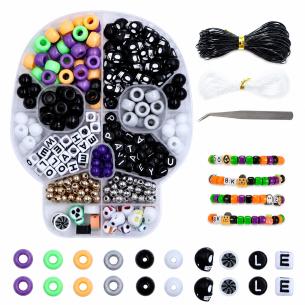 Wholesale Skull Shaped Halloween Bead Kit