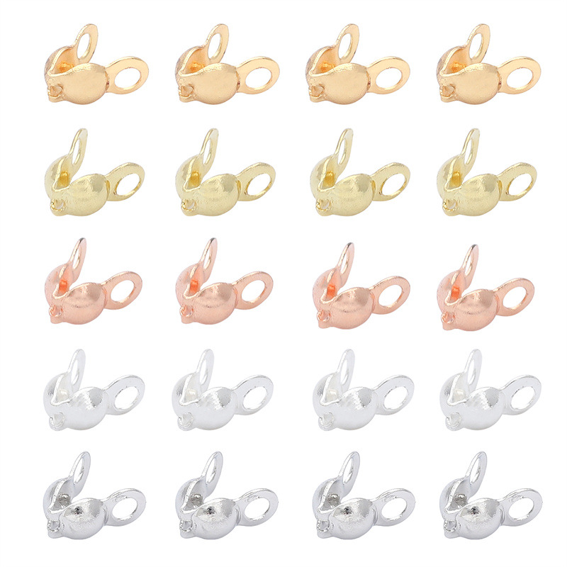 Crimp beads knot covers for Beading Crafts