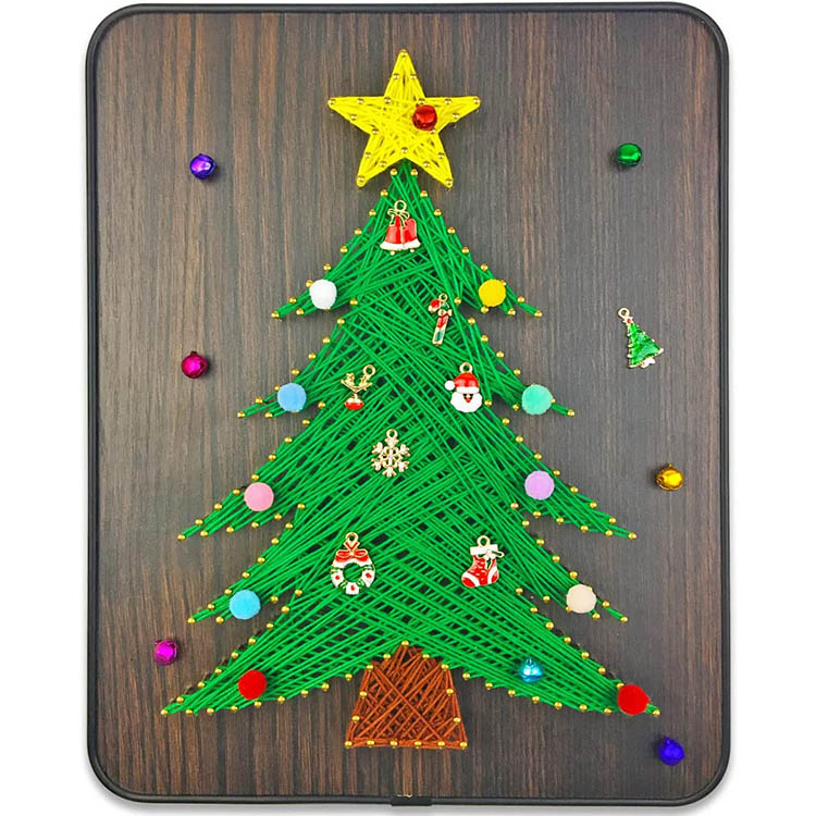 ASR05 Christmas Tree Design DIY String Art Kit for Adults Beginner Teens kids