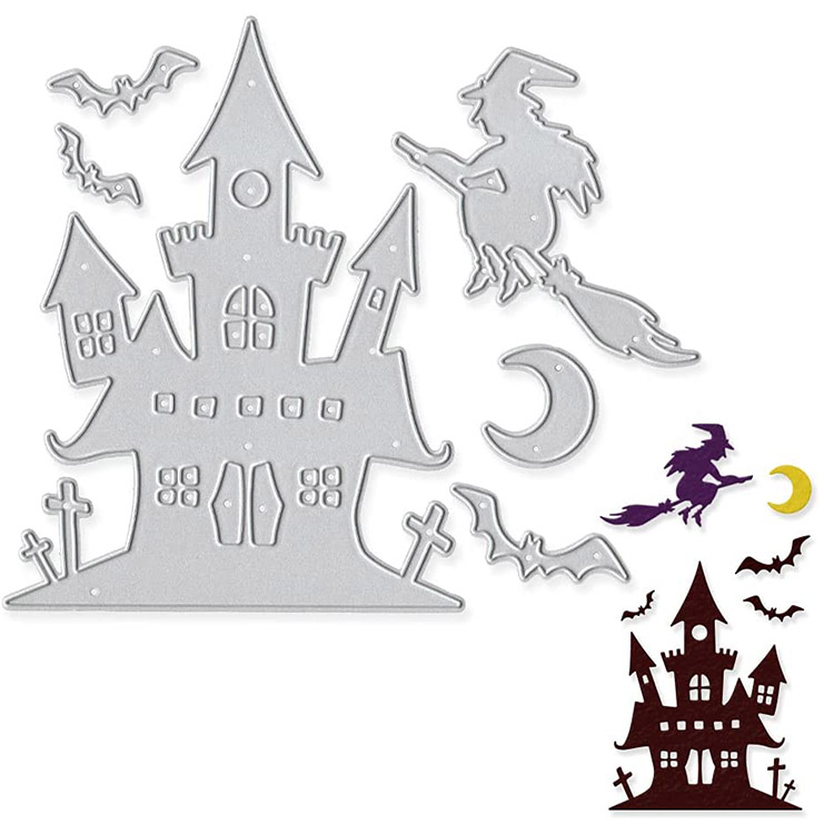 ACD05 Halloween Cutting Dies for Cardmaking