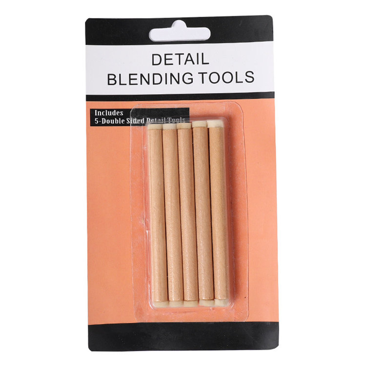 DIY double-ended detail ink blending tools for scrapbooking