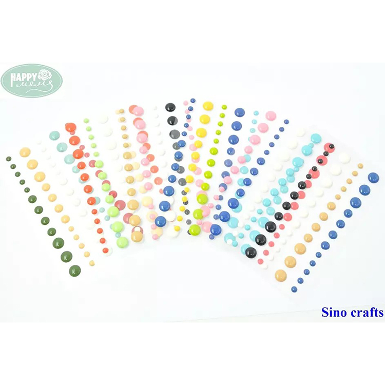 VES-004 Colorful enamel stickers on sale for DIY projects and home decor