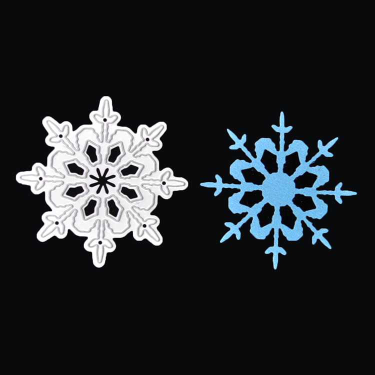 ACD11 Wholesale snowflake shape die cutting dies for scrapbooking